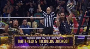 Read more about the article Jack Perry Returns To AEW And Helps The Young Bucks Win The Tag Team Titles