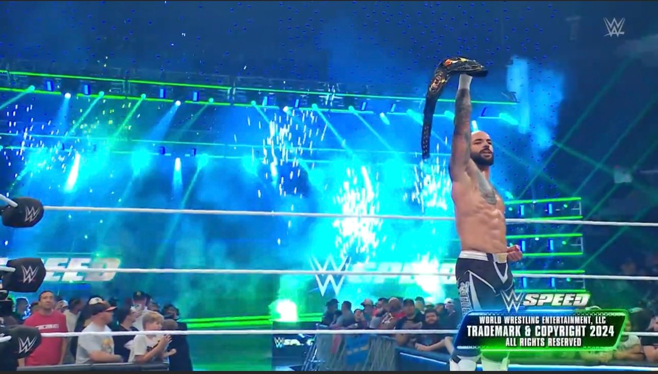 You are currently viewing WWE Crowns The Inaugural WWE Speed Champion