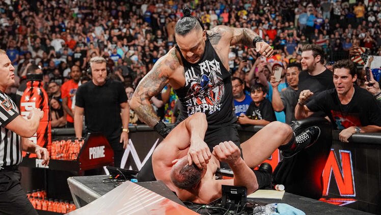 Read more about the article Monday Night RAW on SYFY Summerslam Go Home Show Results July 29th, 2024