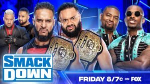 Read more about the article WWE Friday Night SmackDown Preview August 23rd, 2024: Two Championships On The Line, Six Women Tag Team Action And More