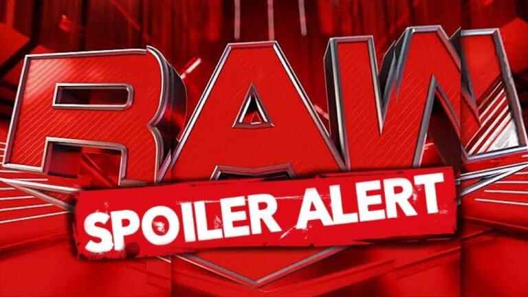 WWE Monday Night RAW Nov. 18th, 2024 Taping Spoilers