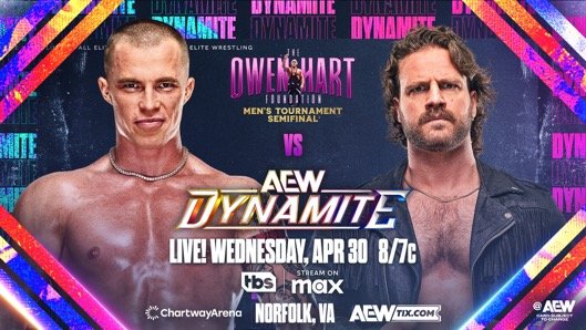Read more about the article AEW Dynamite April 30th, 2025: “Hangman” Adam Page and Kyle Fletcher Collide for Spot in Owen Hart Cup Final