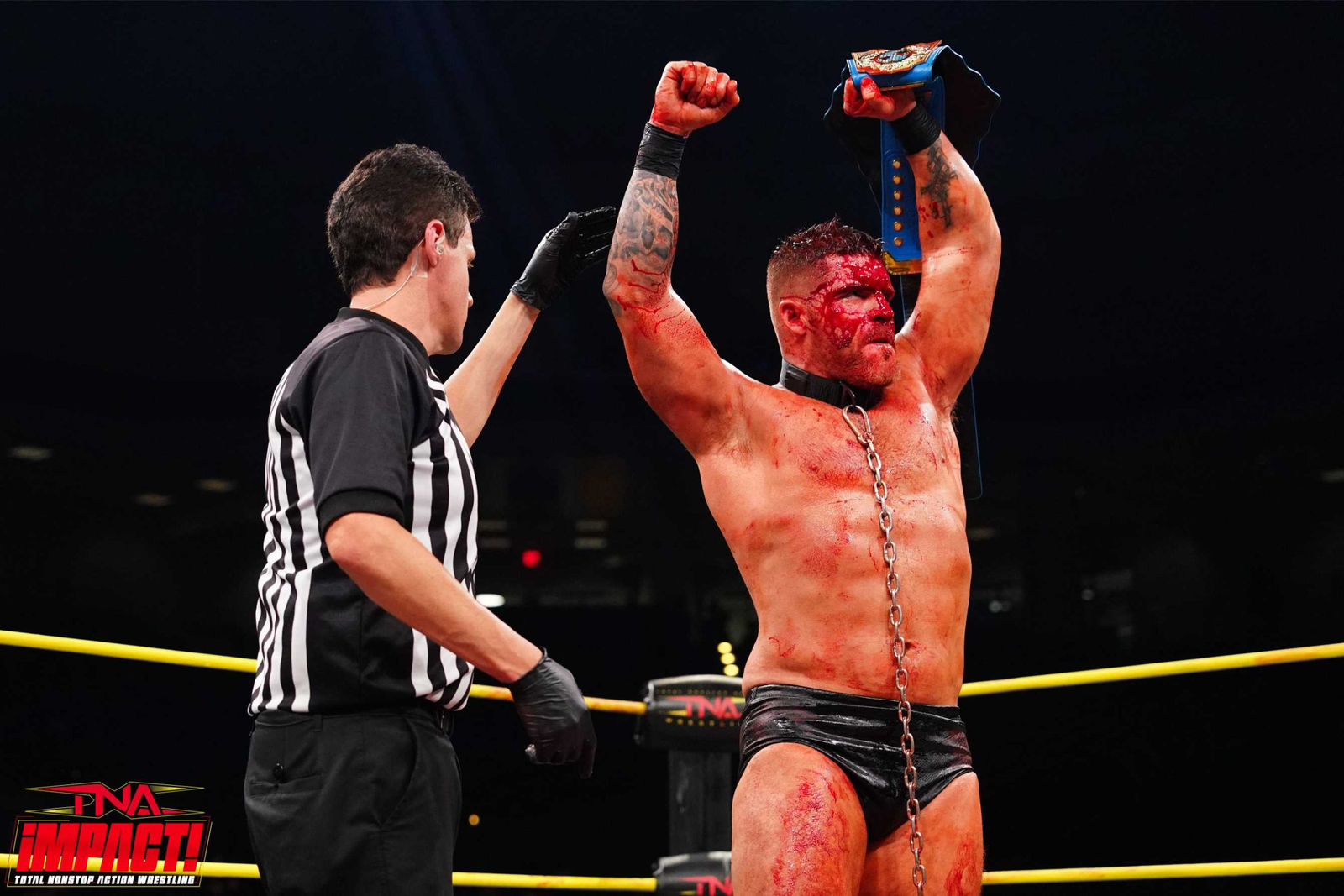 Read more about the article TNA iMPACT! Results (May 8, 2025): Victoria Crawford Debuts, Trick Williams & Joe Hendry Clash, Steve Maclin Makes History in Brutal Dog Collar Match Main Event