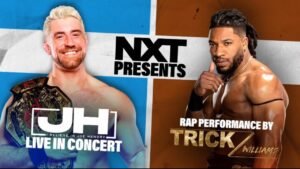 Read more about the article WWE NXT Preview – May 20, 2025: Battleground Go-Home Show, Trick Williams’ First Rap Performance, Joe Hendry Live in Concert, and More