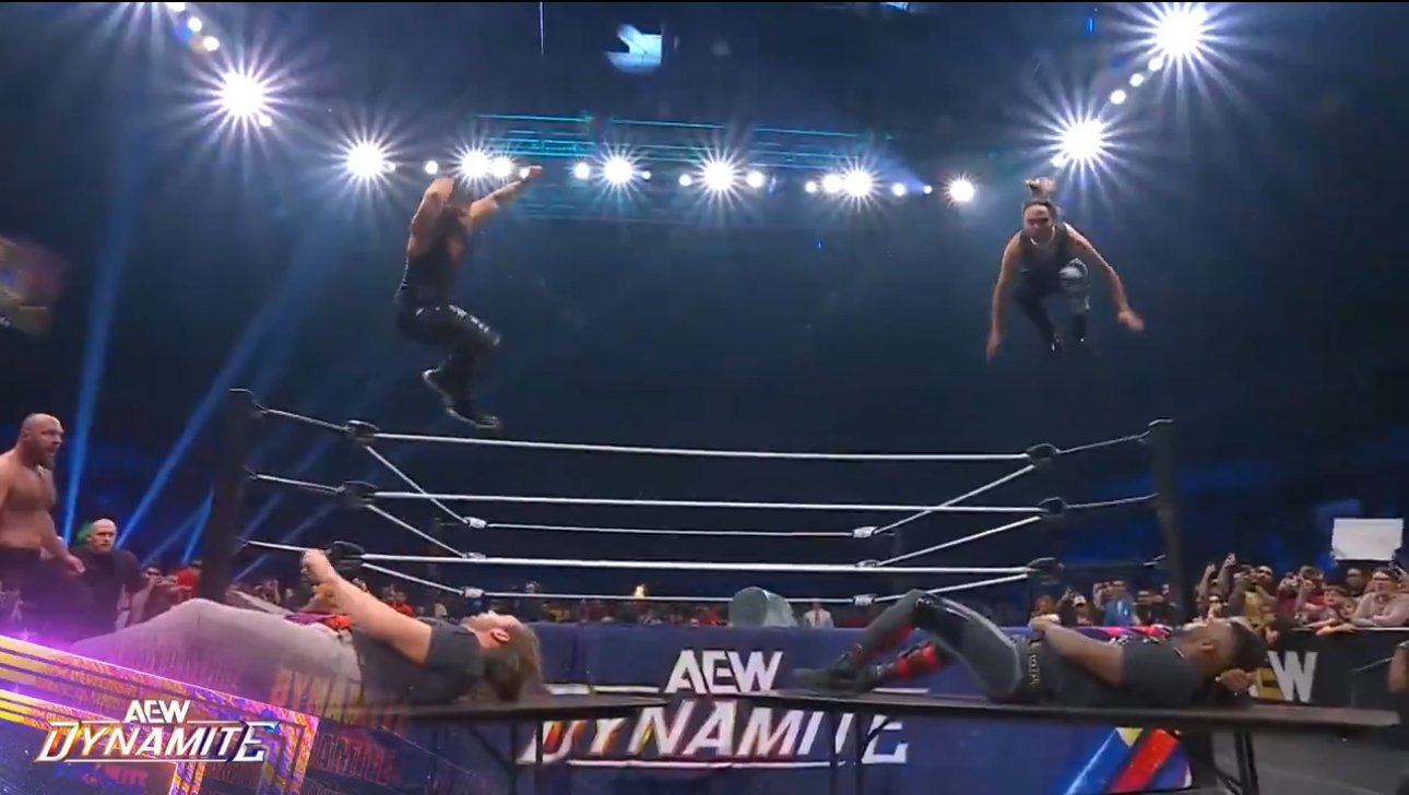 Read more about the article AEW Dynamite Results (May 21, 2025): Double or Nothing Main Event Set, Anarchy in the Arena Lineup Revealed, Title Match Added, and All-Out Chaos Ends the Night