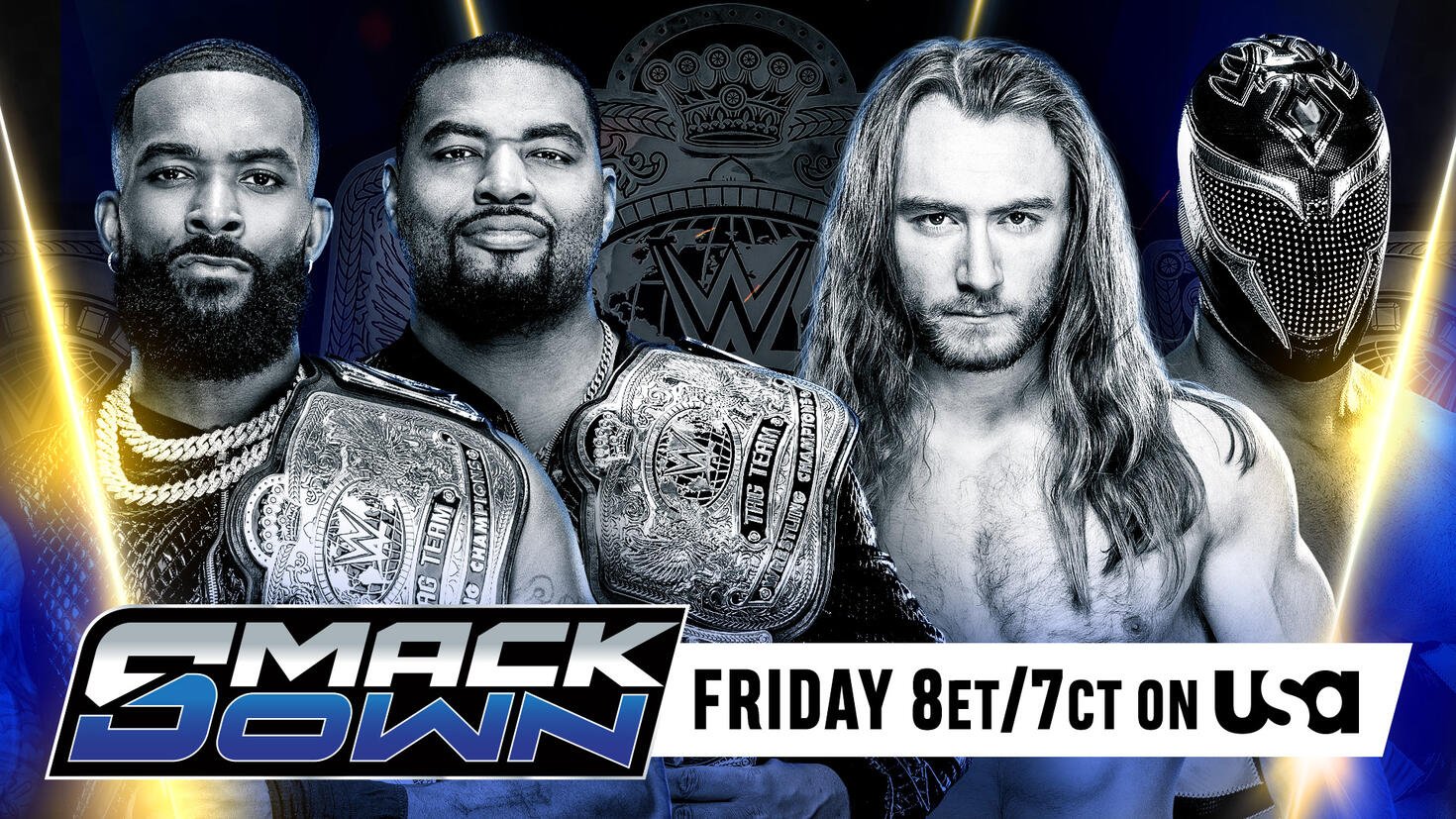Read more about the article WWE SmackDown Preview – May 23, 2025: Money in the Bank Qualifiers Continue, Tag Team Titles Up for Grabs, and More Must-See Action!
