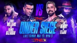 Read more about the article TNA Under Siege 2025: Titles, Rivalries, and One Career on the Brink – Full Preview of May 23rd’s Explosive Card