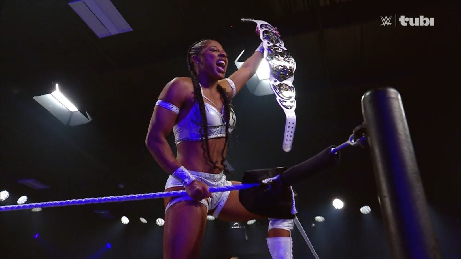 Read more about the article A New Era Begins: Kali Armstrong Becomes First WWE Evolve Women’s Champion in Historic Main Event