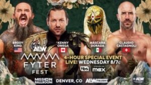 Read more about the article AEW Fyter Fest Preview – June 4, 2025: Four-Hour Mega Event Features International Title Fatal Four-Way, Thekla’s In-Ring Debut, and More Can’t-Miss Action