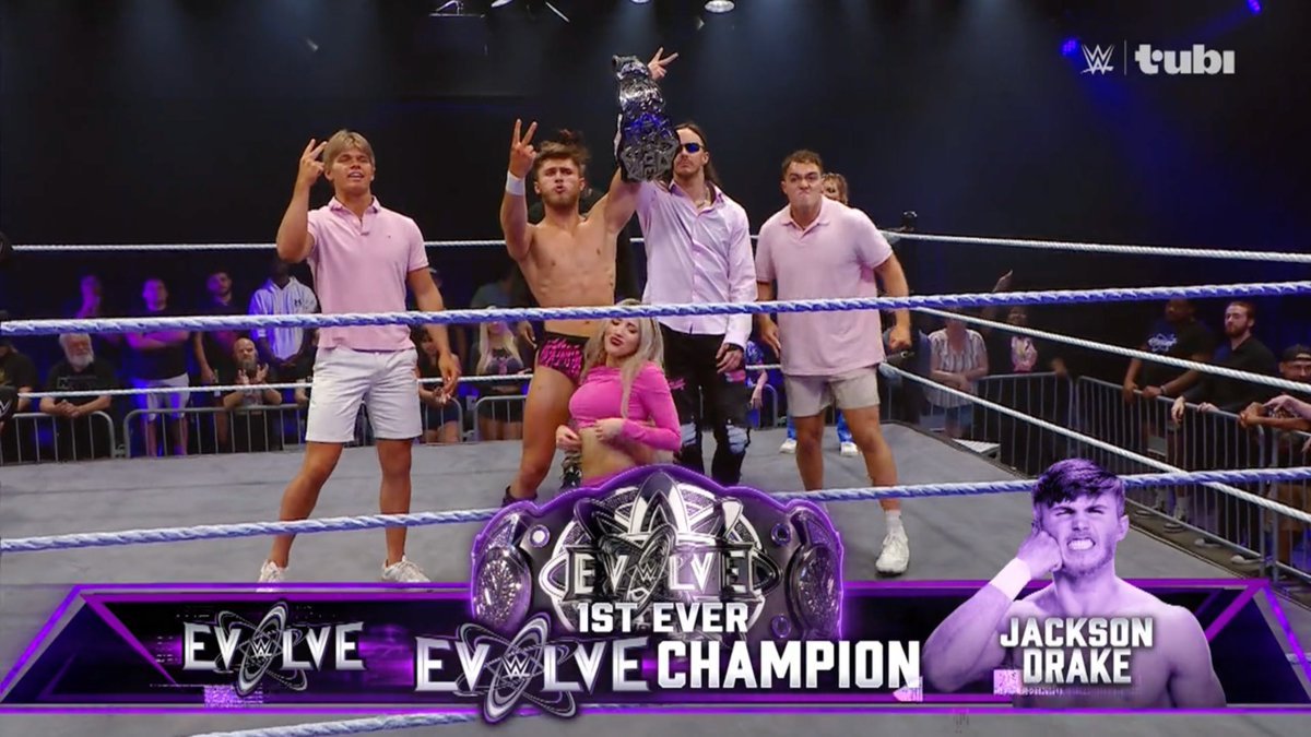 Read more about the article Jackson Drake’s Ascent: From Indie Prodigy to Inaugural WWE EVOLVE Champion 