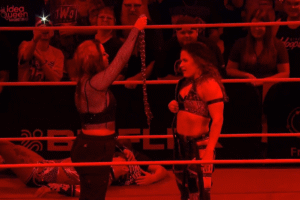 Read more about the article Chains of the Past: Killer Kelly Returns at Against All Odds to Confront Masha Slamovich in a Tense MK Ultra Reunion
