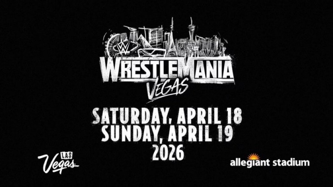 Read more about the article BREAKING: WrestleMania Returns to Las Vegas — WWE Announces WrestleMania 42 at Allegiant Stadium in April 2026