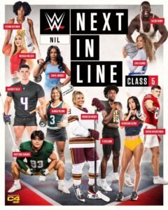 Read more about the article WWE Welcomes Class 5 of the NIL Program: A Dynamic Fusion of Athleticism, Legacy, and Superstar Potential