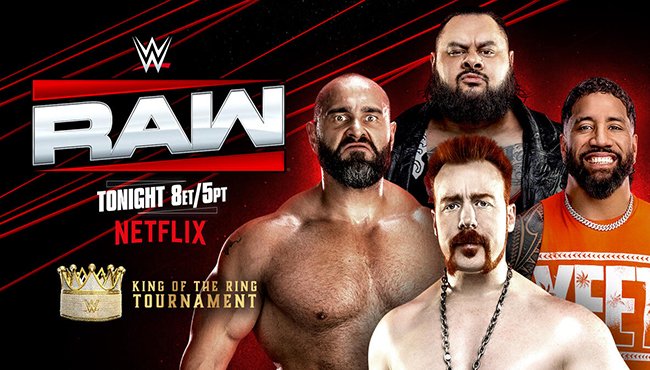 Read more about the article WWE Monday Night RAW Preview – June 16, 2025: Final Opening Round Matches in the King and Queen of the Ring Tournaments, Nick Aldis Steps In, Nikki Bella Appears, and Liv Morgan in Action