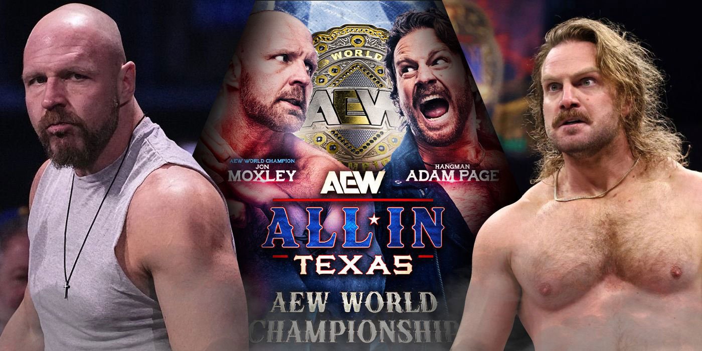 Read more about the article Hangman’s Last Ride: Why Adam Page Must Be the One to End Jon Moxley’s Reign of Terror at All In Texas