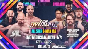 Read more about the article AEW Dynamite Preview – July 9, 2025: All In Texas Go-Home Show Heats Up with MJF & Mark Briscoe Talky Talk, Women’s Casino Gauntlet Spot on the Line, and Final Stops Before the Biggest Show of the Summer