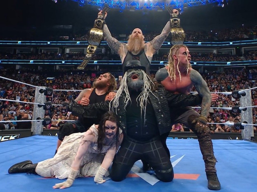 You are currently viewing WWE Friday Night SmackDown July 11th, 2025 Results: The Wyatt Sicks Dethrone the Street Profits in Shocking WWE Tag Team Title Upset as the Road to Saturday Night’s Main Event and Evolution Reaches a Fever Pitch