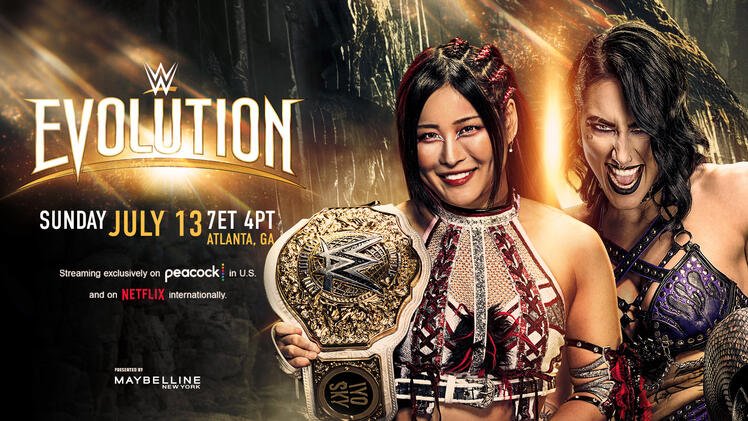 Read more about the article WWE Evolution July 13th, 2025 Preview: Honoring the Legacy, Defining the Future — Rhea vs. IYO, Tiffany vs. Trish, and Tag Team Turmoil Highlight a Historic Night for Women’s Wrestling
