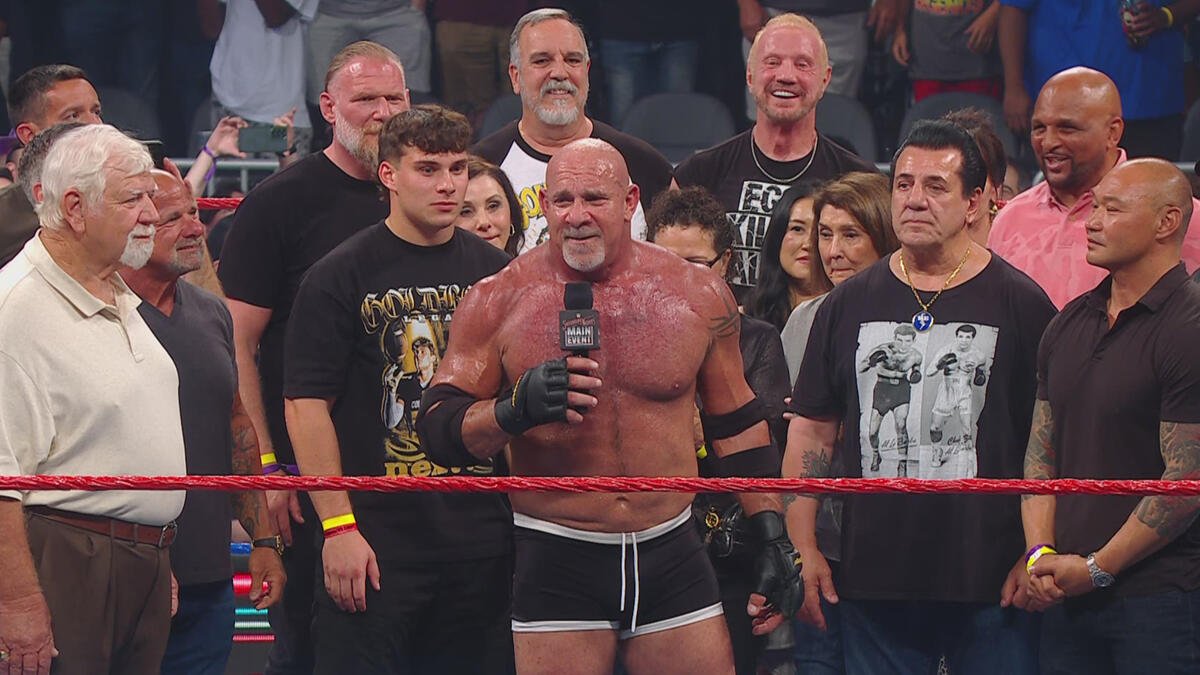 Read more about the article WWE Saturday Night’s Main Event July 12th, 2025 Results: Goldberg Retires, Rollins Injured, and the Road to SummerSlam Takes a Violent Turn