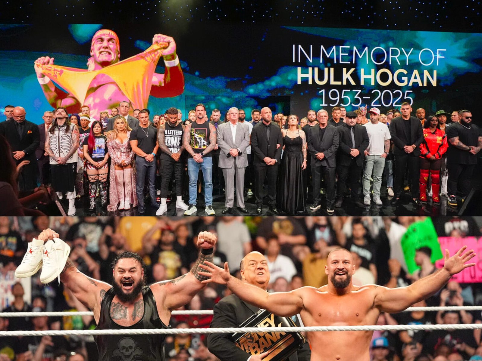Read more about the article WWE RAW July 28th, 2025 Results: Hogan Tribute, Women’s Tag Chaos, Punk–Gunther Face-Off, Breakker Flattens Reigns, Reed Steals His Shoes