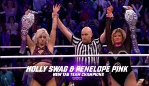 Read more about the article WOW Women of Wrestling Tag Team Championship: Penelope Pink & Holly Swag – Spotlight Series