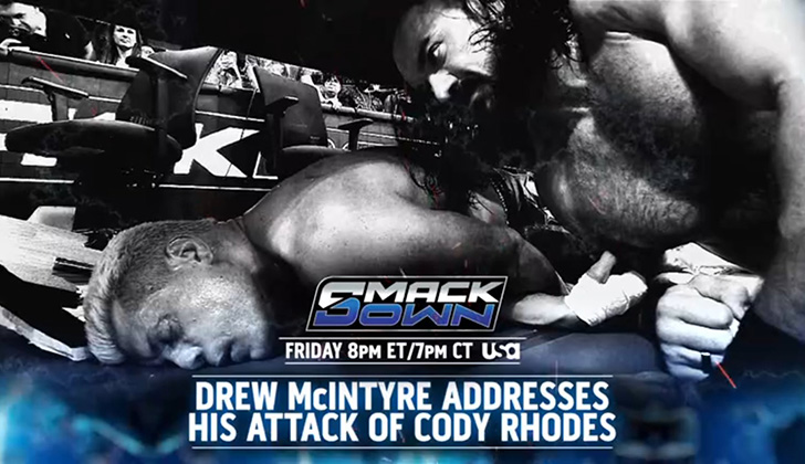 Read more about the article WWE Friday Night SmackDown – August 15, 2025: McIntyre’s Reckoning, Tag Team Turmoil, and Women’s Division Showdown in Boston