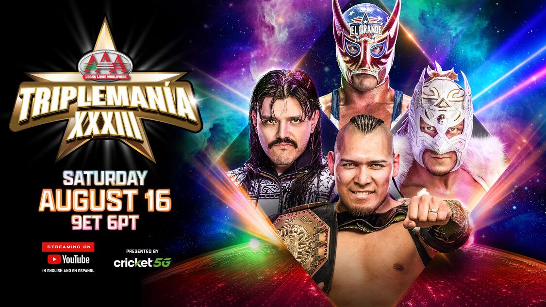 Read more about the article AAA Triplemanía XXXIII August 16th, 2025 Preview: Mega Championship Fatal 4-Way & WWE Stars Collide in Mexico City