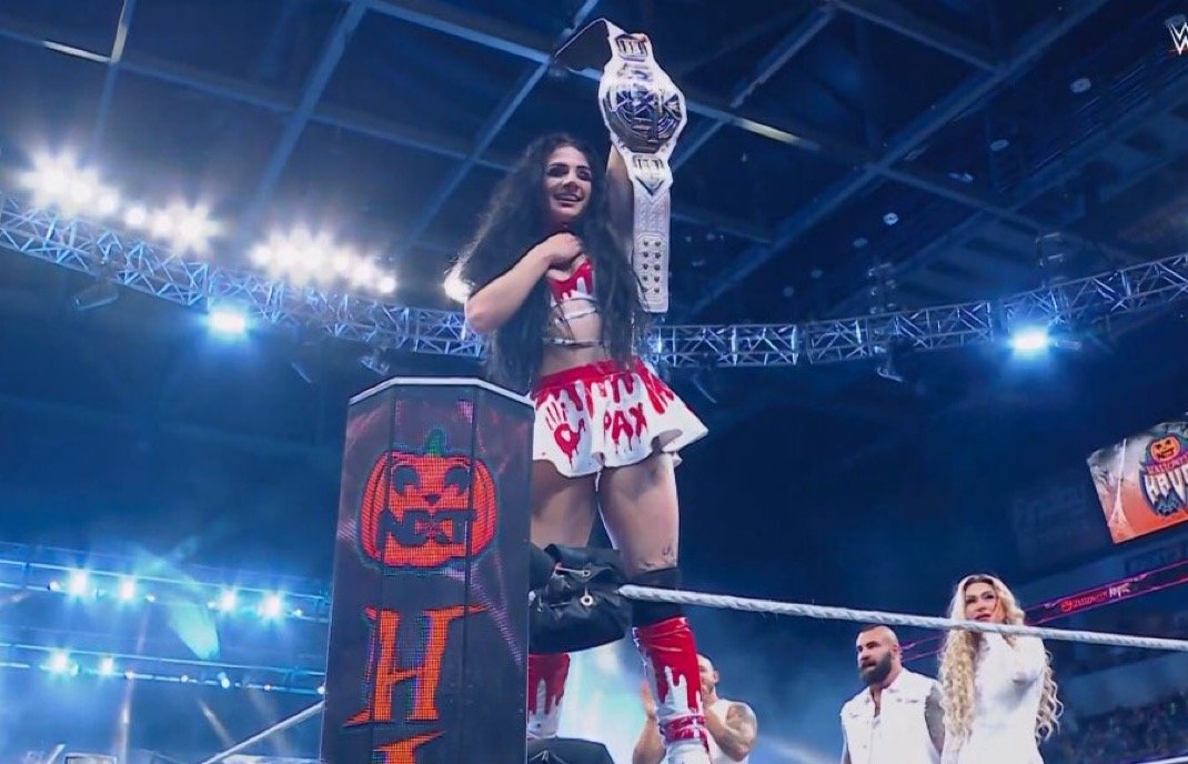 Read more about the article Tatum Paxley Shocks NXT, Pins Jacy Jayne to Capture NXT Women’s Championship at Halloween Havoc