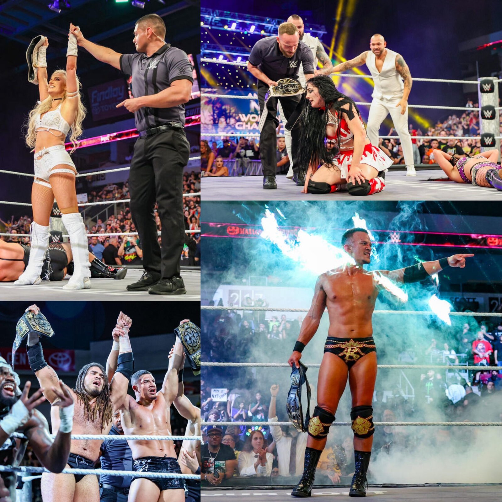 Read more about the article WWE NXT Halloween Havoc 2025 Results: Ricky Saints Retains in Thriller, Tatum Paxley, Blake Monroe, and DarkState Capture Gold as TNA and AAA Crossovers Electrify NXT