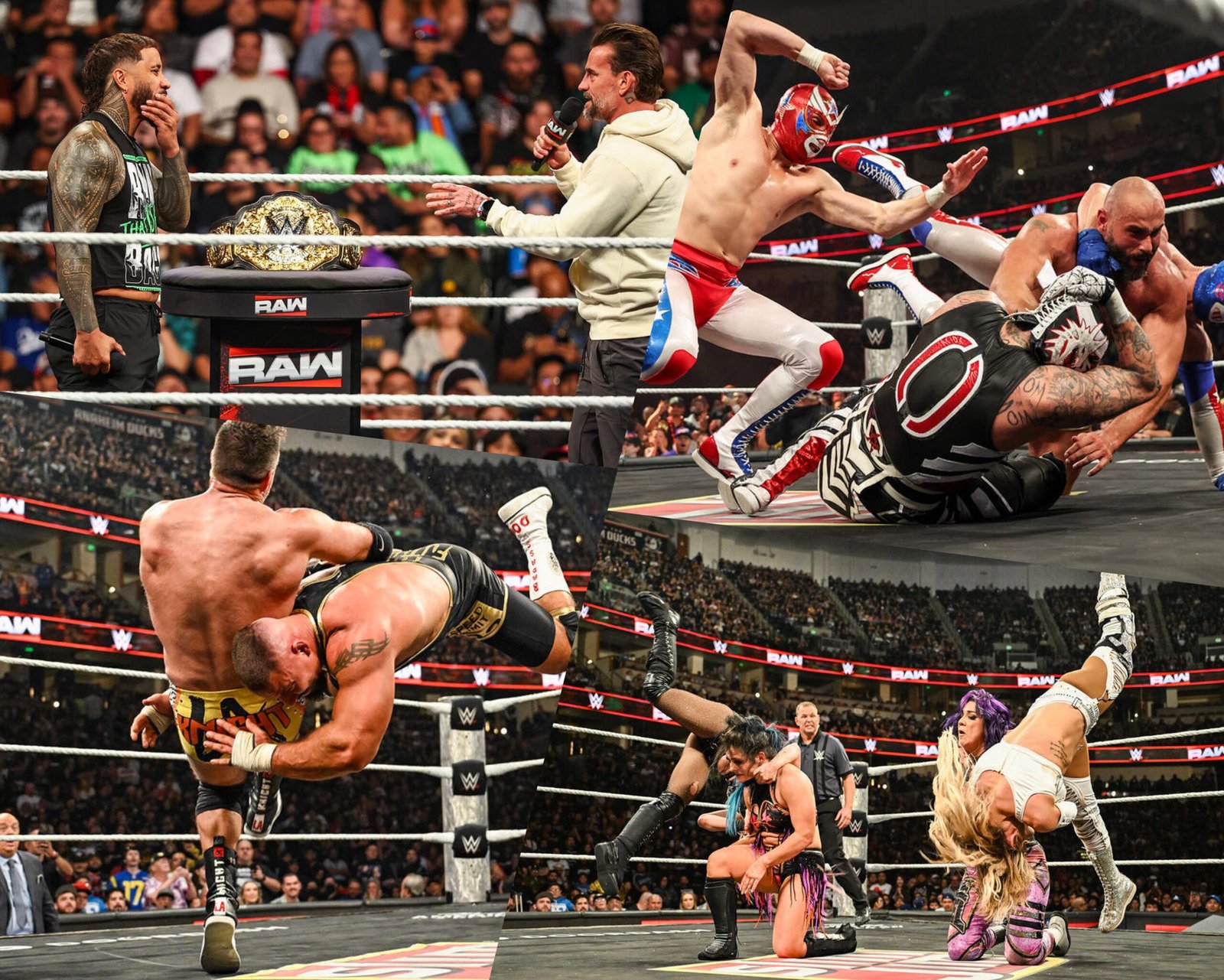 Read more about the article WWE RAW Oct. 27, 2025 Results & Recap: Flair & Bliss Retain, Breakker Crushes Knight, Kabuki Warriors Attack, Punk–Jey Face-Off Sparks Uso Family Tension