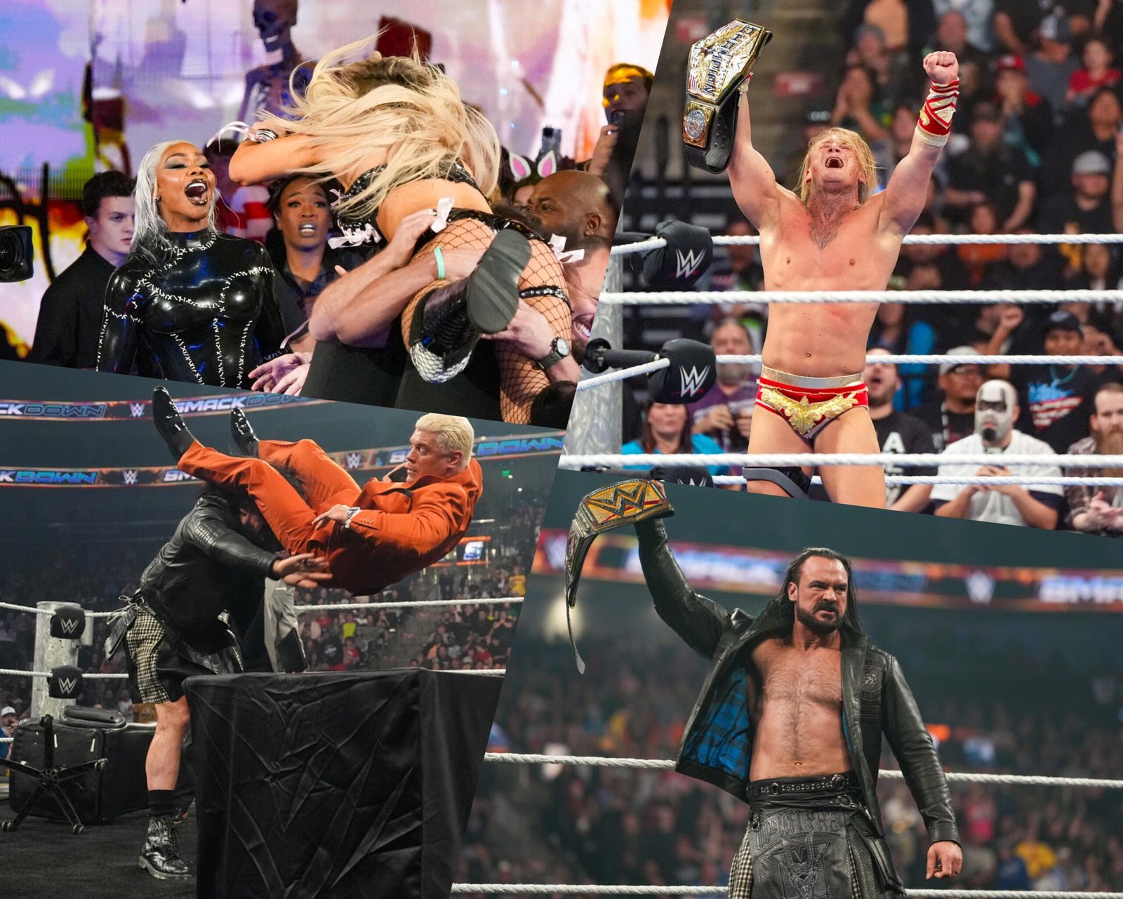 Read more about the article WWE Friday Night SmackDown Oct. 31st, 2025 Results and Recap: Chaos in Salt Lake City — Drew McIntyre Drives Cody Rhodes Through a Table, Ilja Dragunov Steals the Show and Jade Cargill’s Heel Heat Escalates