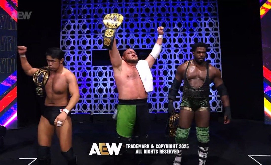 Read more about the article AEW Dynamite Nov. 5, 2025 Results: National Title Gauntlet Set for Full Gear; Babes of Wrath Upset Moné/Athena; The Opps Stand Tall