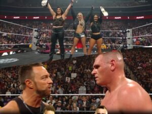 Read more about the article WWE Monday Night RAW Dec. 1st, 2025 Results & Recap: LA Knight Shocks Jey Uso, Gunther Survives Solo Sikoa, Liv Morgan & Judgment Day Reclaim Raw, Women’s Tag Division Erupts