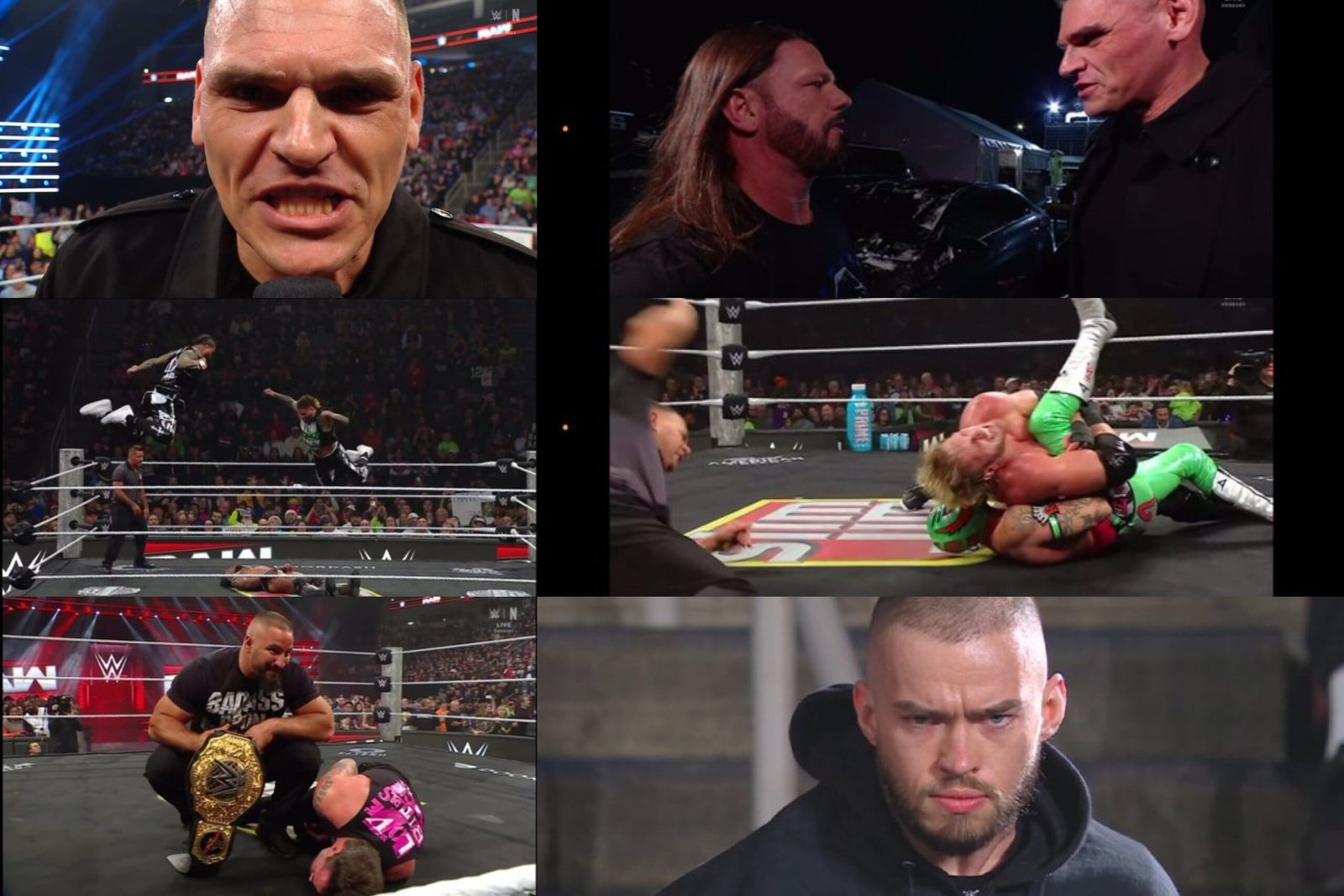 Read more about the article WWE Monday Night RAW Dec. 15th, 2025 Results and Recap: Gunther Ejected After Cena Taunts, Punk Returns, Theory Unmasked as Logan Paul Wins
