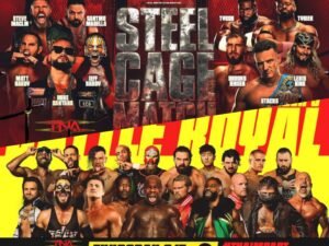 Read more about the article TNA iMPACT! Dec. 18th, 2025 Preview: Team TNA vs. Team NXT in a Steel Cage & 20-Man No. 1 Contender Battle Royal