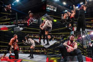 Read more about the article TNA iMPACT! Dec. 18th, 2025 Results and Recap: Bear Bronson Earns a World Title Shot, Team TNA Wins the Cage War, Arianna Grace Turns on Santino