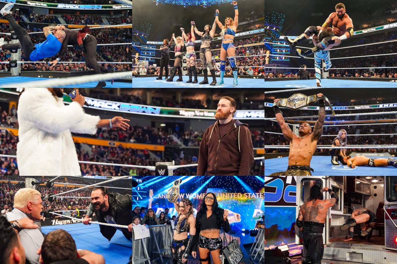 Read more about the article WWE Friday Night SmackDown Jan. 2nd, 2026 Results & Recap: Damian Priest Wins Ambulance Match, Giulia Crowned Women’s U.S. Champion, Randy Orton Returns, Matt Cardona Signs, Jordynne Grace & Trick Williams Debut