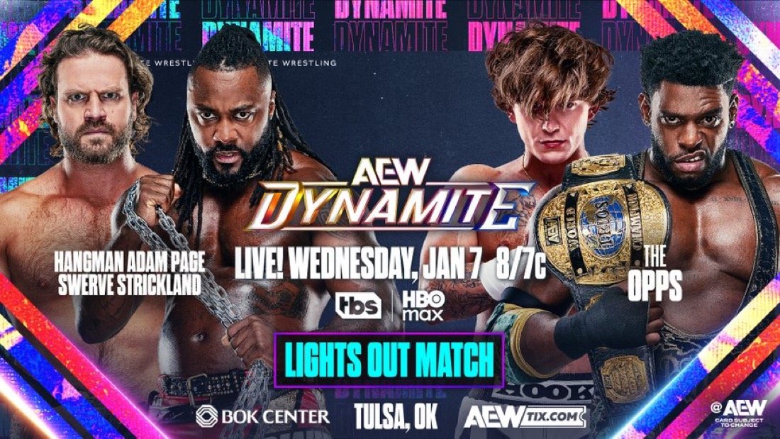 Read more about the article AEW Dynamite Jan. 7th, 2026 Preview: MJF and Bandido Set the Stage for Maximum Carnage, New Year’s Smash Fallout, and a New Era Begins