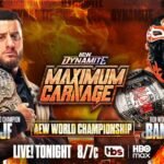 AEW Dynamite Maximum Carnage Jan. 14th, 2026 Preview: MJF vs. Bandido World Title Defense, Kenny Omega Returns, Four‑Way Tag Team Contenders, Women’s Trios Warfare & Darby Allin vs. PAC