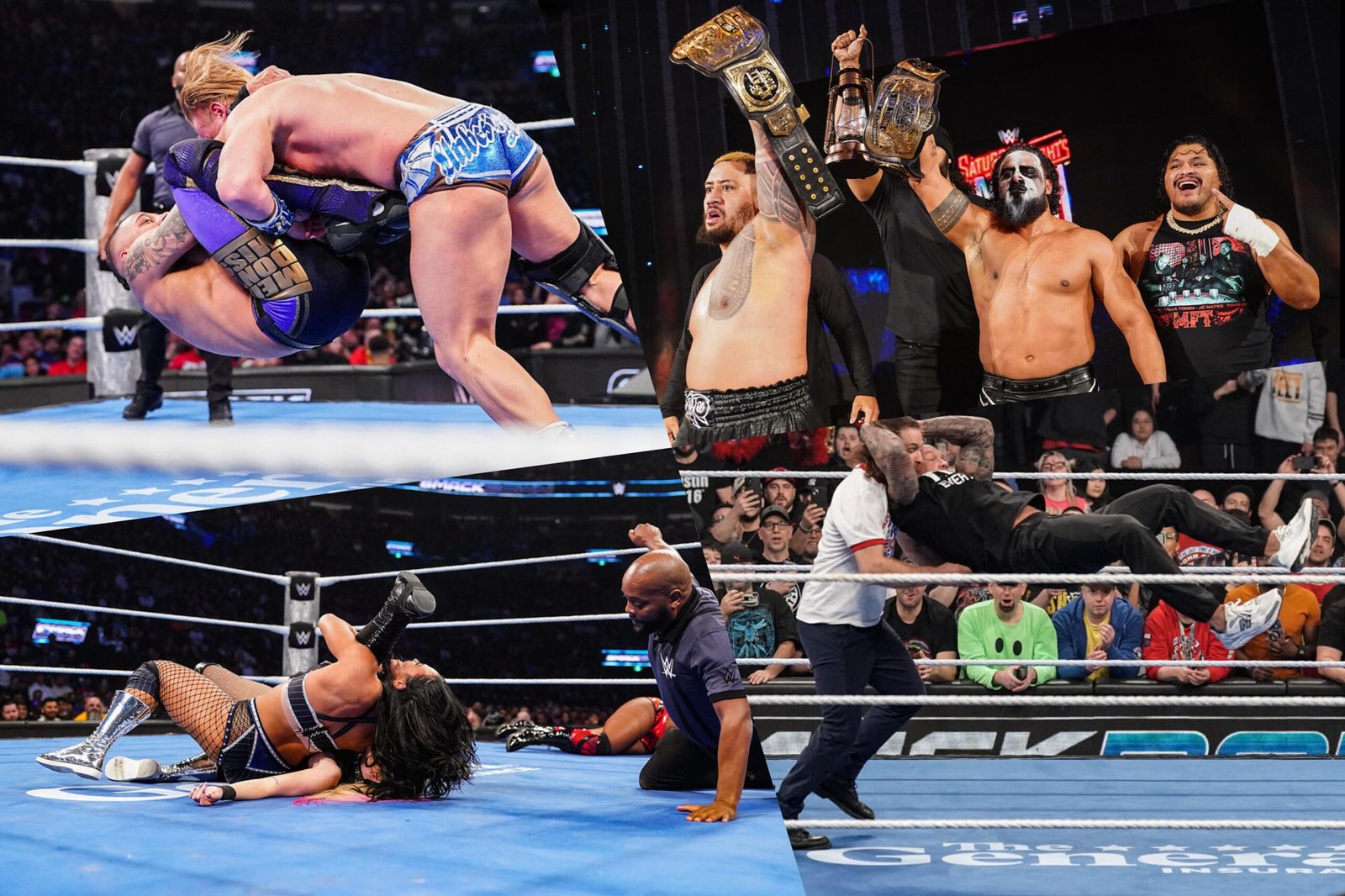 You are currently viewing WWE SmackDown Jan. 23, 2026 Results: Main Event Brawl, Hayes Retains, MFT Steals Tag Titles, New Match Set for SNME, Roman Reigns Confirmed for Rumble