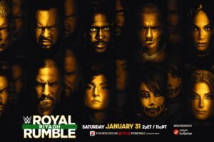 Read more about the article WWE Royal Rumble Jan. 31st, 2026 Preview: AJ Styles Puts His Career on the Line, Drew McIntyre Defends the Undisputed Title, and Men’s & Women’s Rumbles Shapes the Road to WrestleMania 42