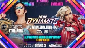 Read more about the article AEW Dynamite Feb. 11th, 2026 Preview: Women’s World Title Strap War, TNT Title on the line, Bucks & Rascalz Collide in Wild Card #1 Contender Chaos & Omega–Swerve Face-to-Face