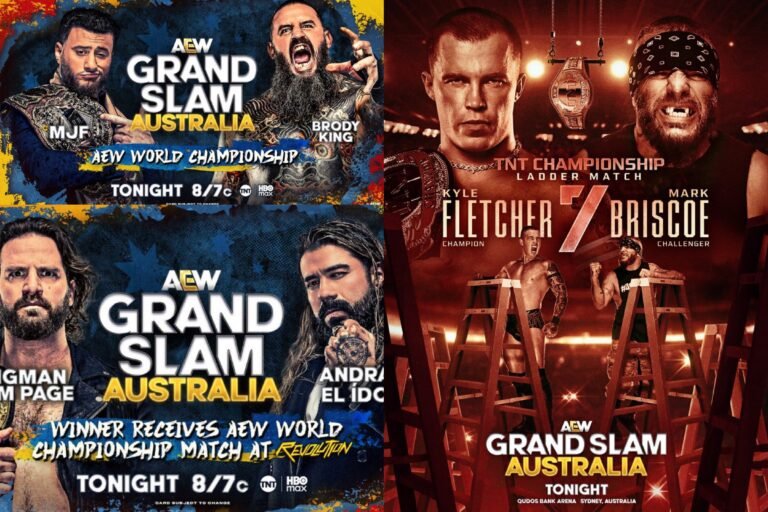AEW Grand Slam Australia Feb. 14th, 2026 Preview: MJF’s Biggest Challenger To Date, TNT Title Ladder War & #1 Contender’s Match
