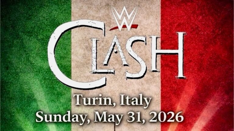 WWE Announces Clash in Italy for May 31, 2026 in Turin