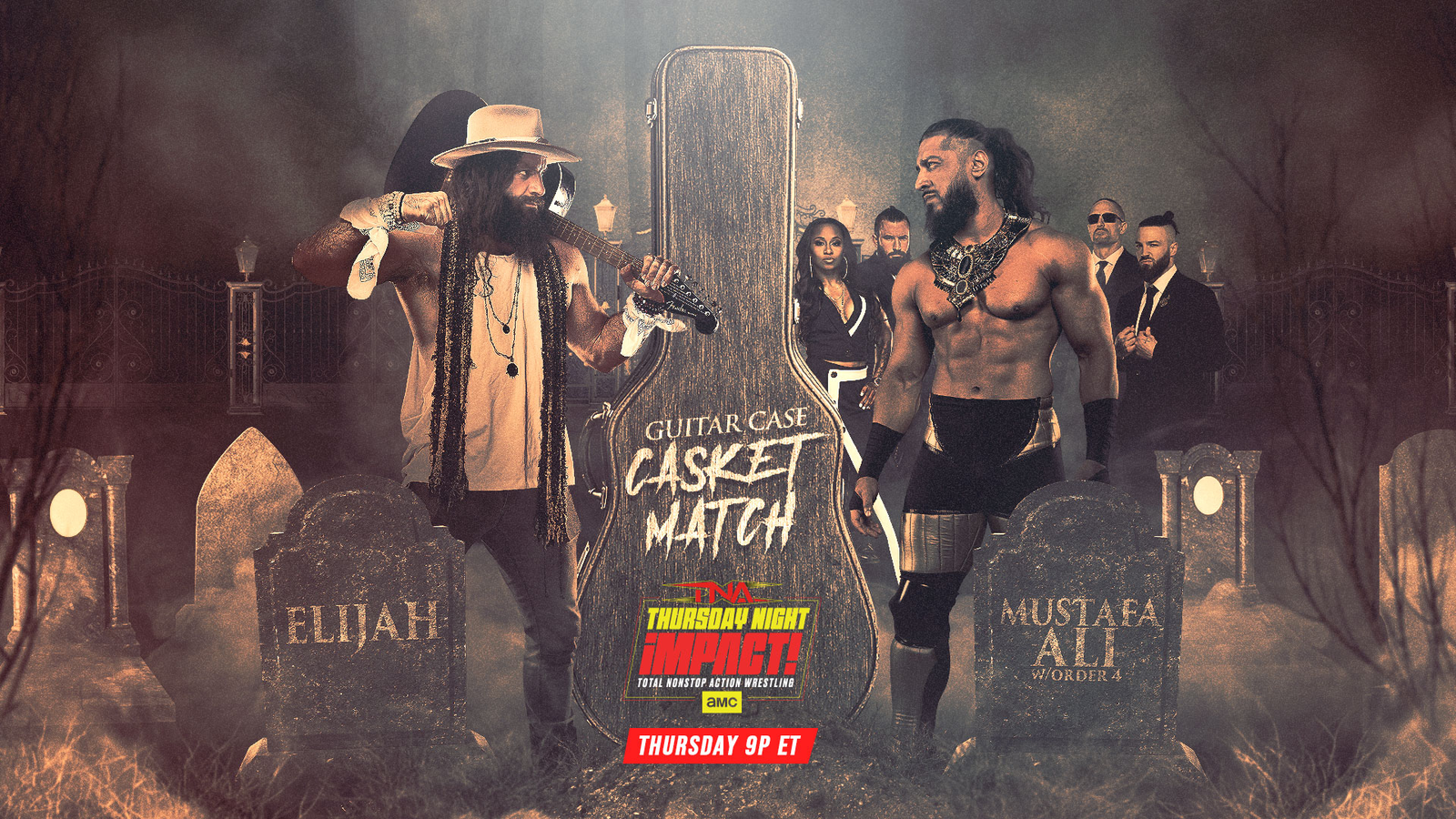You are currently viewing TNA iMPACT! Feb. 19th, 2026 Preview: First Ever Guitar Case Casket Match, International Title Rematch & Mike Santana Addresses The No Surrender Chaos