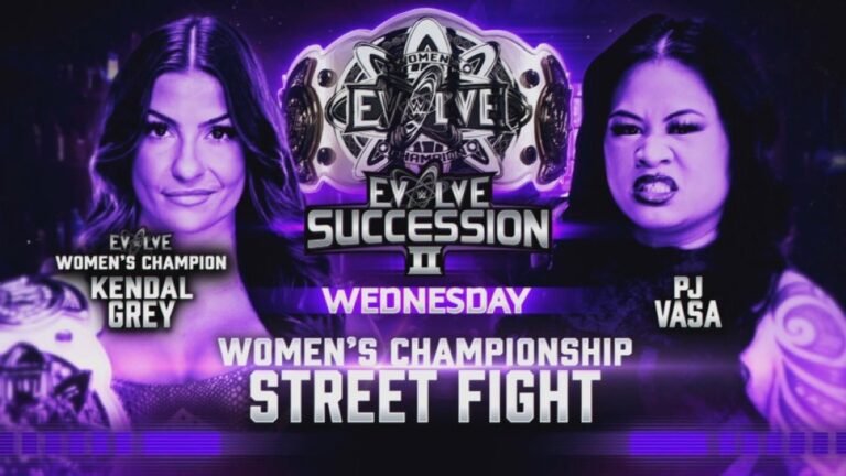 WWE Evolve Succession II March 4th, 2026 Preview: Kendal Grey and PJ Vasa Go to War in a Street Fight as Jackson Drake Faces the ID Uprising of Cappuccino Jones