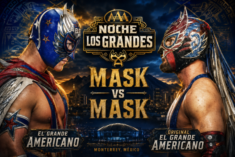 AAA Noche De Los Grandes: El Grande Americano vs. “Original” El Grande Americano Puts the Mask, Identity and Soul of the Character on the Line