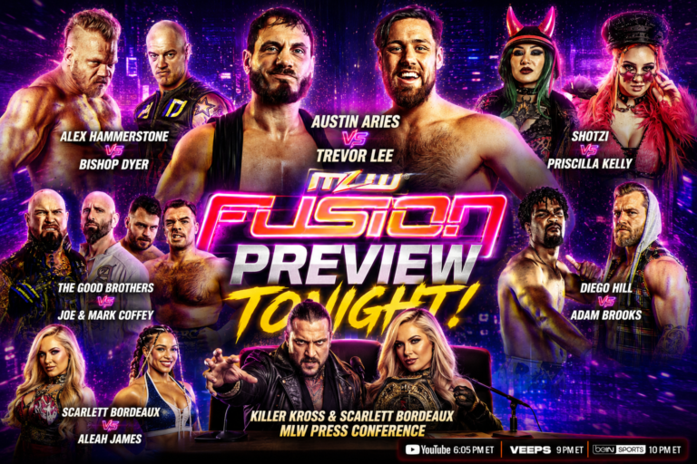MLW Fusion May 30th, 2026 Preview: Trevor Lee Battles Austin Aries As Killer Kross Ushers In A New Era