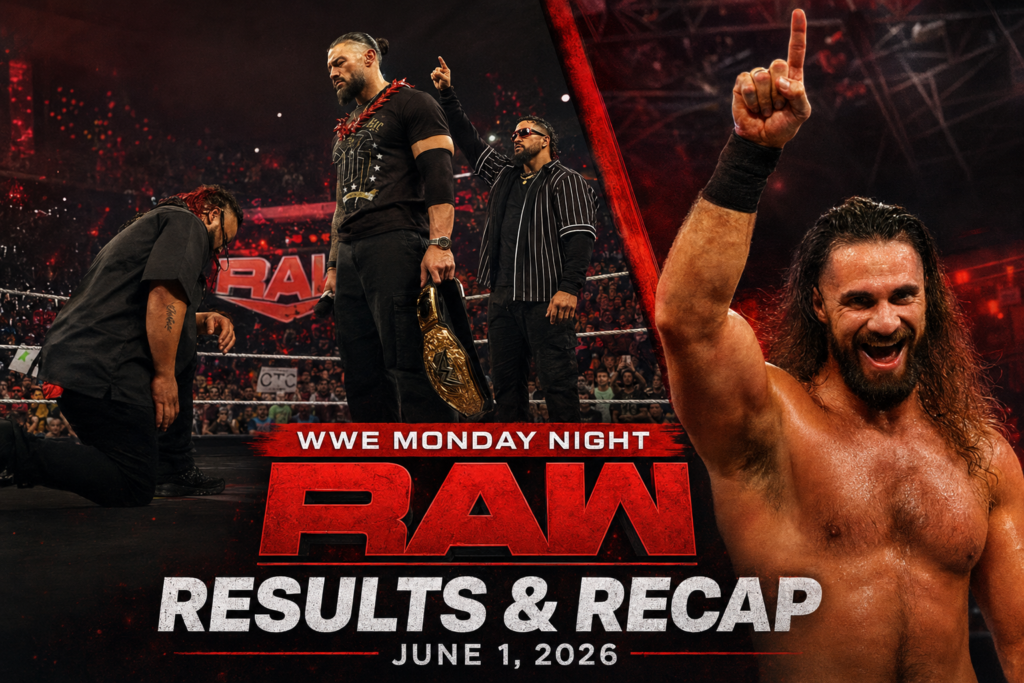WWE Monday Night RAW June 1st, 2026 Results & Recap: Seth Rollins ...
