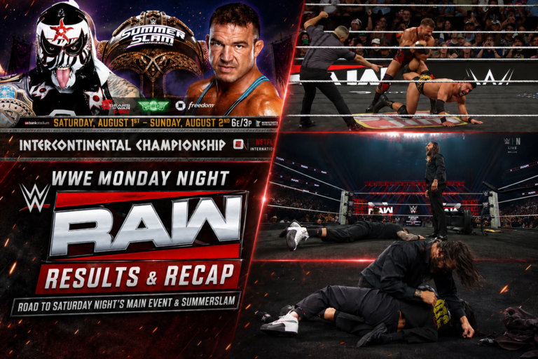 WWE Monday Night RAW July 13, 2026 Results & Recap: Seth Rollins Stomps Roman Reigns, Chad Gable Wins SummerSlam Gauntlet